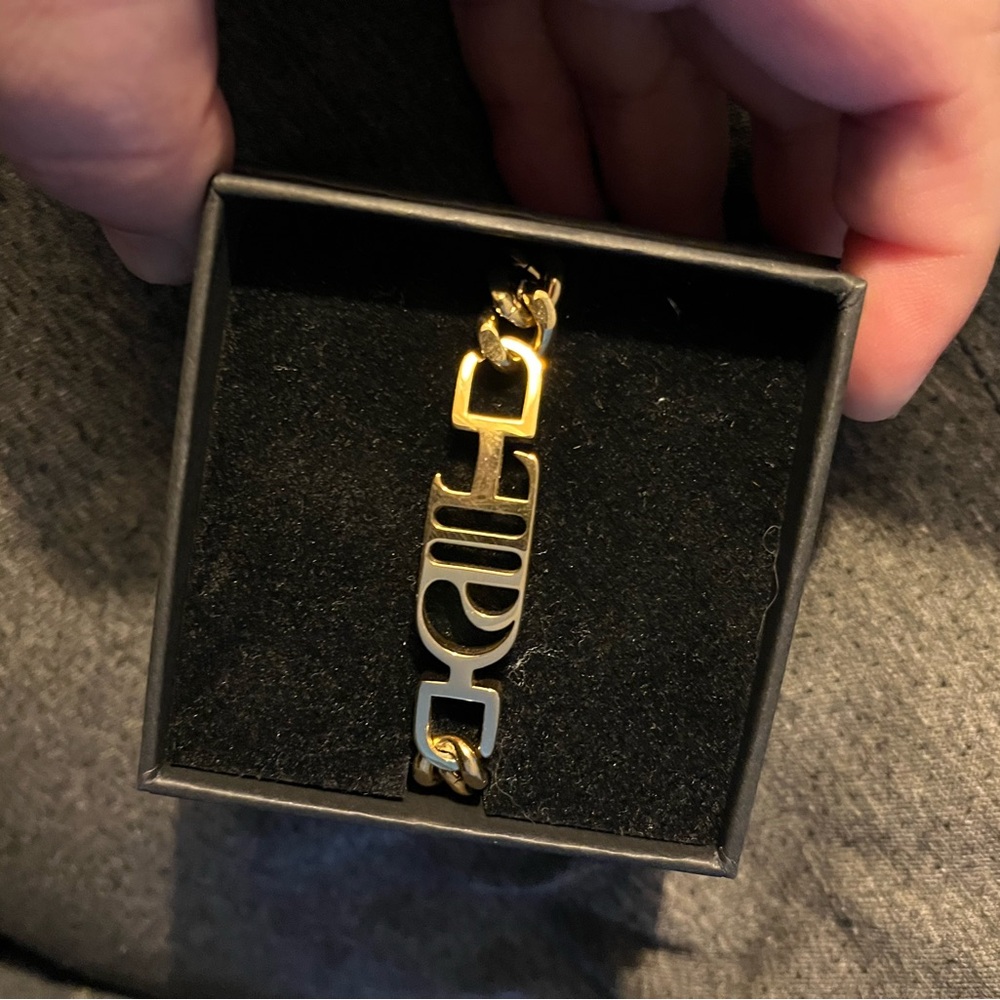 Taylor Swift L/XL TTPD Gold Bracelet